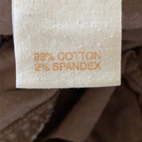 Avenue Chino Plus Size Kahki Style Capris - Picture 10 of 11